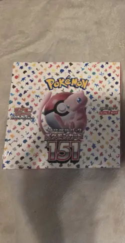Pokemon Japanese sv2a Pokemon Card 151 Booster Box Sealed (Pre-Order) - Image 1