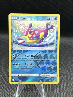 Bruxish - 48/149 - Sun & Moon Base Set - Reverse Holo - Pokemon TCG Card - NM - Image 2