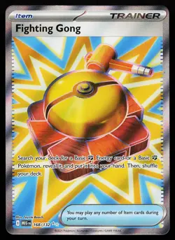Fighting Gong 168/132 Ultra Rare Mega Evolution Pokemon Card - Image 1