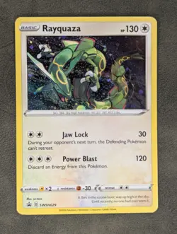 Rayquaza SWSH029 Pokemon TCG Promo SWSH: Sword & Shield Promo Cards Near Mint - Image 1