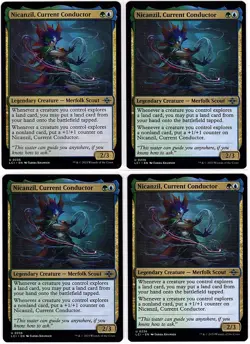 MTG Lost Caverns of Ixalan Nicanzil, Current Conductor x 4 (Uncommon) - Image 1