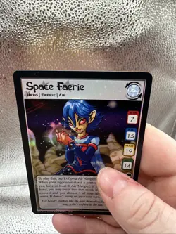 Neopets Space Faerie Card. Travels Set - Image 2
