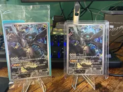 N's Zekrom Holo Pokemon Center plus sealed promo N’s Zekrom no stamp two cards - Image 1