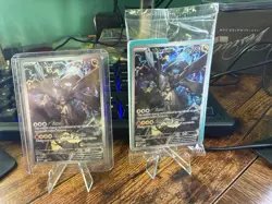 N's Zekrom Holo Pokemon Center plus sealed promo N’s Zekrom no stamp two cards - Image 2