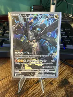 N's Zekrom Holo Pokemon Center plus sealed promo N’s Zekrom no stamp two cards - Image 4