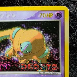 Deoxys 18/107 Defense Forme EX Deoxys Pokemon Card Reverse Holo Foil Rare HP - Image 4