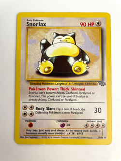 Snorlax 27/64 - Jungle - Pokemon Card - Image 1