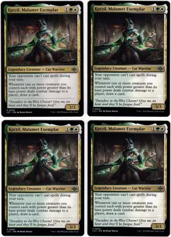 MTG Lost Caverns of Ixalan Kutzil, Malamet Exemplar x 4 (Uncommon) - Image 1