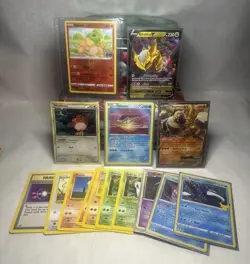 Pokemon Card Lot Vintage Ex Holo Rare Collection Cards E reader Bulk Error Bleed - Image 1