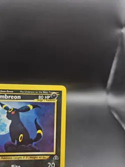 Umbreon Neo Discovery Holo 13/75 Unlimited WOTC 2001 Pokemon Card - Image 3