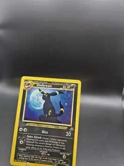 Umbreon Neo Discovery Holo 13/75 Unlimited WOTC 2001 Pokemon Card - Image 5