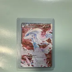 Pokemon Reshiram Full Art Ultra Rare Holo RC22/RC25 Legendary Treasures Card - Image 3