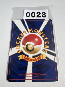 Brock's Rhyhorn Neo No.111 1996 Vintage Nintendo Pokemon Card Japanese F/S - Image 2