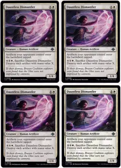 MTG Lost Caverns of Ixalan Dauntless Dismantler x 4 (Uncommon) - Image 1