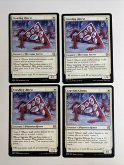 4x Mtg Phyrexia All Will Be One Crawling Chorus NM/M Magic The Gathering - Image 1