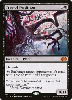 MTG TREE OF PERDITION EXC - ALBERO DELLA PERDIZIONE - J22 - MAGIC - Image 1