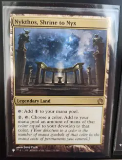 Card magic the gathering : Nykthos, Shrine To Nyx + Nykthos Paragon - Image 2