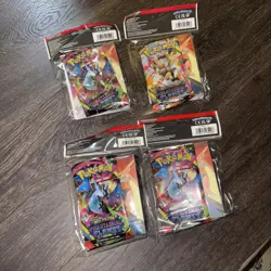 Pokemon TCG Mini Portfolio 2026 Factory Sealed - Phantasmal Flames - Lot Of 4 - Image 1