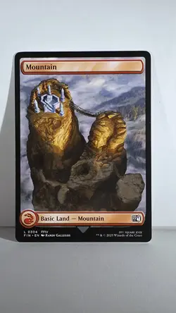 MTG: Final Fantasy - Full Art Mountain (0304) - Regular - NM - Image 1