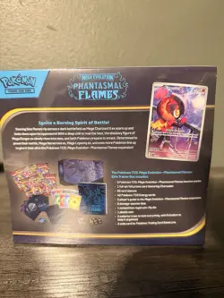 Pokemon Mega Evolution Phantasmal Flames Elite Trainer Box Promo Booster Sleeves - Image 2