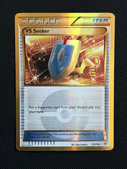 Pokemon TCG VS Seeker 110/108 Roaring Skies Secret Rare Holo (English) - MP - Image 3