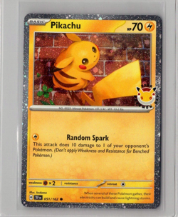 Pikachu 051/162 2026 Pokemon Day - 30th Anniversary Stamped Promo Card NM - Image 1