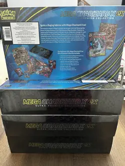 Pokemon TCG Mega Charizard X ex Ultra PremiumCollection UPC New Sealed Desc Pics - Image 2