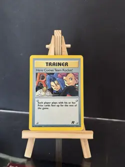 Here Comes Team Rocket! 15/82 - Team Rocket Holo - Vintage Pokemon TCG WOTC - Image 1