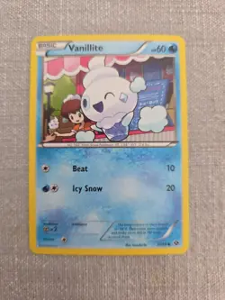 Pokemon TCG Vanillite Next Destinies 31/99 Regular Common - Image 1