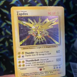 Pokemon Holo Vintage Lot Of 5 Heavily Damaged/Creased Scratches - Image 3