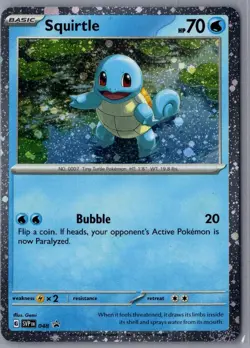 Squirtle SVP048 - Pokemon TCG Scarlet & Violet Promo Ultra Rare Holo NM - Image 1