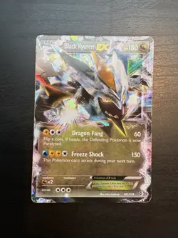 Pokemon - Black Kyurem EX 101/149 2012 Boundaries Crossed Ultra Rare Holo - Image 1