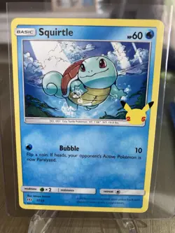 2021 Pokemon McDonald’s 25th Celebration Squirtle 17/25 Holo And Non get both! - Image 2