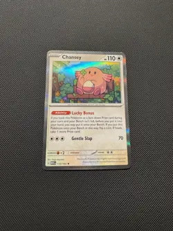 Pokemon TCG Chansey 113/165 Sv: Scarlet & Violet 151 Rare Near Mint - Image 2