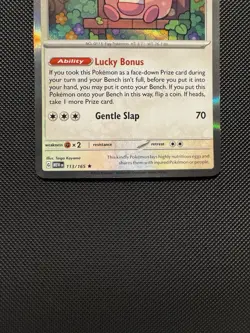 Pokemon TCG Chansey 113/165 Sv: Scarlet & Violet 151 Rare Near Mint - Image 4