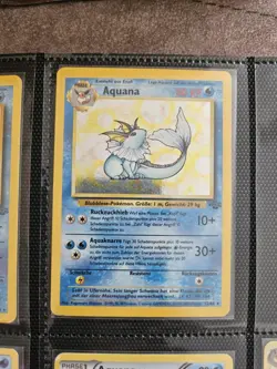 Holo Aquana JU 12/64 - Rare - Dschungel Jungle Nm Pokemon Karte Vintage Deutsch - Image 5