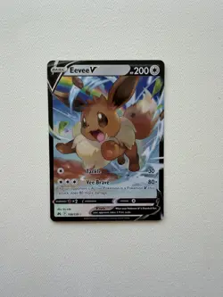 Eevee V 108/159 Pokemon Crown Zenith Ultra Rare Holo - Image 1