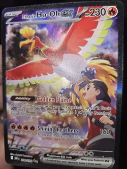 Pokemon TCG Ethan's Ho-Oh EX Sir 230/182 Destined Rivals Mint/Nm Condition - Image 3