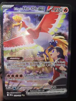 Pokemon TCG Ethan's Ho-Oh EX Sir 230/182 Destined Rivals Mint/Nm Condition - Image 4