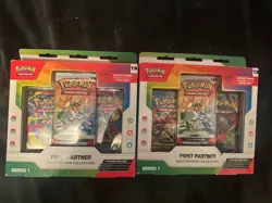 Pokemon First Partner Illustration Collection Series 1- Lot of 2 - Image 1