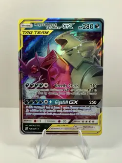 Pokemon TCG - Mega Sableye & Tyranitar GX 126/236 SM Unified Minds Tag Team | NM - Image 1