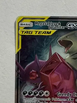 Pokemon TCG - Mega Sableye & Tyranitar GX 126/236 SM Unified Minds Tag Team | NM - Image 3