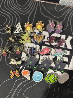 Pokemon TGC Lot Of 24 Official Pins - Image 1