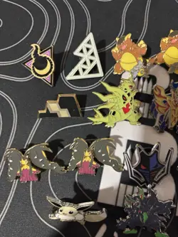 Pokemon TGC Lot Of 24 Official Pins - Image 2