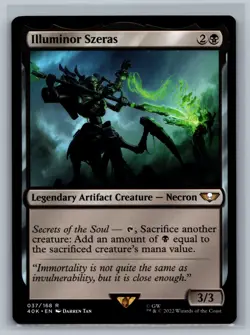 Magic MTG Universes Beyond: Warhammer 40,000 Illuminor Szeras #037/168 TCG 40k - Image 1