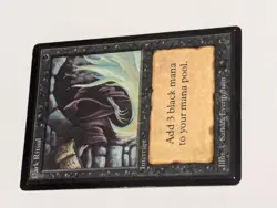 Beta Dark Ritual x 1 mtg (LP) - (auction 3 of ...) - Image 1