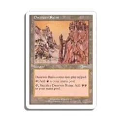 WOTC MtG Beatdown Dwarven Ruins (U) NM - Image 1