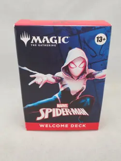 RED MTG Marvel Spiderman Welcome Deck SDCC 2025 Magic The Gathering Spider-Gwen - Image 1