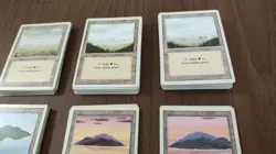 Mountain Plains Swamp Forest 3ed Revised Edition Total 300 Basic Land MTG Magic - Image 2