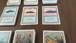 Mountain Plains Swamp Forest 3ed Revised Edition Total 300 Basic Land MTG Magic - Image 3
